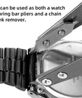 Watch Spring Bar Tweezers Set Made From Aluminum Alloy Precision Pliers Kit For No Fuss Band Strap Bracelet Repair