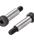 Alloy Steel Hex Socket Shoulder Bolts 1-1/2 Inch Shoulder Length 1/2 Inch Shoulder Diameter 3/8-16 UNC Thread 2 Pack High Torque Stripper Bolts