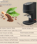 Automated Coffee Tamper 58Mm Commercial Portafilter Adjustable Pressure with lithium-ion battery for easy cleanup and efficiency.