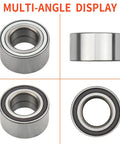 Smooth Operator Front Wheel Hub And Bearing Assembly Pair Left Right Fits Toyota Yaris Prius C Scion IQ XD multi-angle view of bearing