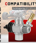 11K Slide Carburetor With 3 Needle Adjustable Nitro Engine Carb For OS Max 18TZ 18TM 21TM showcased with compatibility text.