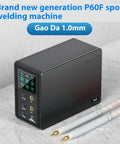 Pro Grade Capacitor Spot Welding Machine 29.2 kW For Lithium Battery Pack Assembly And Jewelry Repair, side view