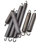 Heavy Duty Dual Hook Tension Springs Made From Spring Steel That Are Just The Right Size At 3.5mm Wire And 18M Outer Diameter perfect for traps and garage doors.