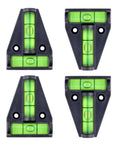 Four Piece T Type RV Level Kit With Bubble Leveler for precise inside and outside leveling on campers and travel trailers