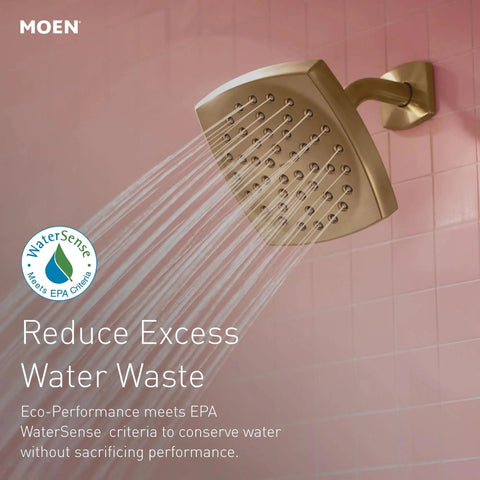 Slick Design Single Handle Tub And Shower Faucet With Bronzed Gold Finish, Six Adjustable Spray Modes, Magnetix Handheld Showerhead, Seven Inch Showerhead, Includes Valve For Straight Shooting Performance