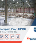 Ultra Bright LED High Bay Light 21000 To 27000 Lumens Adjustable 4000K Or 5000K UVOLT 120 347V Round Pro Ceiling Fixture