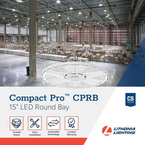 Ultra Bright LED High Bay Light 21000 To 27000 Lumens Adjustable 4000K Or 5000K UVOLT 120 347V Round Pro Ceiling Fixture