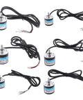 Photoelectric Incremental Encoder For Automation Systems 5 To 24V DC Input Wide Voltage Industrial Workhorse with connectors