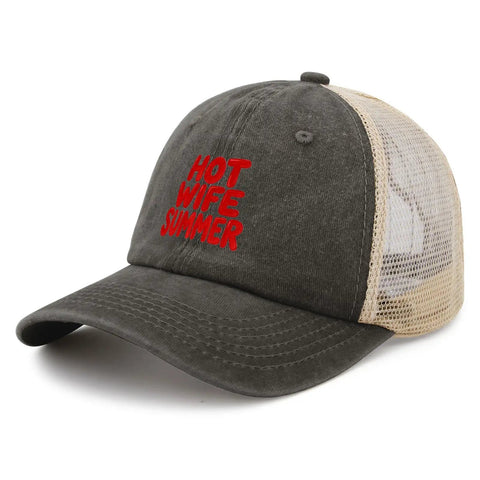 Lightweight Trucker Hat For Men Summer Cool Cap With Adjustable Buckle Breathable Outdoor Golf Style Cap Everyday Sun Shield Dope Casual Headwear
