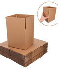 15 Pack Square Corrugated Shipping Boxes 15x15x15 CM Heavy Duty Cartons For Small Biz Mailing Moving And Packing Supplies Built Tough