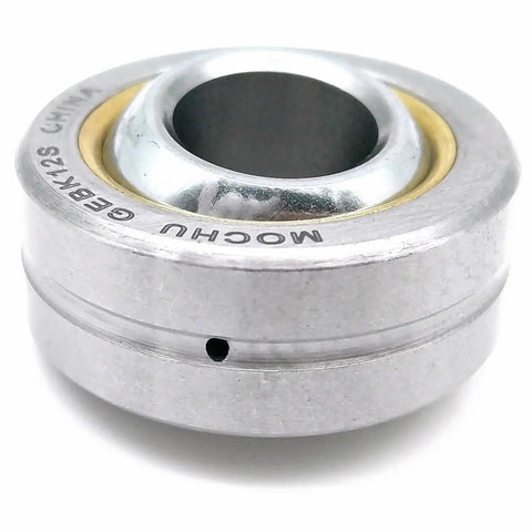 GEBK12S Radial Shaft Spherical Plain Bearings Metric 12mm Inner Diameter 30mm Outer Diameter 16mm Width with lubrication grooves.