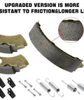 Brake Shoes And Spring Kit For Club Car DS GE 1995 And Up And Precedent Golf Carts With Automatic Adjust Brakes 4 Shoes And 2 Spring Sets