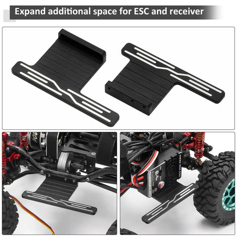 Expanded space components for Powerful 2204 2400KV Brushless Outrunner Motor With Transmission And 30A ESC For Axial SCX24 Truck