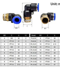 Dead Simple Slick Pneumatic Air Quick Connector Fitting For 4Mm 6Mm 8Mm Tubing And Universal 1/8 1/4 3/8 1/2 Inch Male Threads No Sweat Setup Tough As Nails straight hose pipe adapter with dimensions.