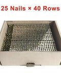 Box of Three Inch Framing Nails For Tough Wood Framing Jobs, 21 Degree EG Smooth Shank Plastic Collated, 3 X.131 Inch, 1500 Count