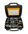 Heavy Duty Hydraulic O Ring Seal Kit 2701528 for Excavators with organized storage box and sizes list visible