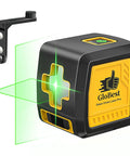 Self Leveling Laser Level 100ft Green Cross Line Two Line Laser For Construction And Picture Hanging IP54 Waterproof 360 Degree Magnetic Base Battery Included with visible magnetic bracket.