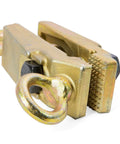 XtremepowerUS 5-Ton auto body clamp for frame pulling (2-way), gold finish with eye ring