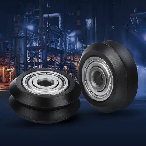 V Shape Groove Wheel Set Of 20 Durable POM Wheels With 5mm Bore And 625 Deep Groove Bearings For CNC And 3D Printer Pulley Systems