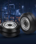 Beefy 5mm Bore Wheel Set With 625 Bearing Pulleys For CNC And 3D Printer Sliding Gates Double Bearing Durable POM Construction 20 Pieces