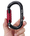 Slack Tending Pulley Kit For Doubled Rope Climbing DDRT System With Friction Hitch VT Prusik Pro Grade 24kN Twist Lock Oval Carabiner