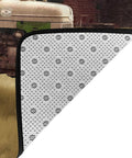Area Rug 63x48 Inch Soft Cozy Non Slip Floor Mat For Living Room Modern Doormat With Old Tractor Photo Farm Design back view