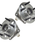 Rear Wheel Bearing And Hub Assembly Set Plug And Play Two Piece For Chevrolet Impala 2000 To 2008 2009 To 2013 2014 To 2016 Impala Limited