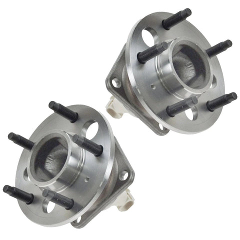 Rear Wheel Bearing And Hub Assembly Set Plug And Play Two Piece For Chevrolet Impala 2000 To 2008 2009 To 2013 2014 To 2016 Impala Limited