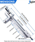 Dimensions of Really Badass Reciprocating Linear Actuator With Plug And Play Remote Timer Controller for DIY projects.