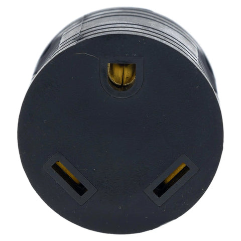 Heavy Duty Parallel Coupler Kit For Dual Portable Generators Snappy Thirty Amp RV Adapter plug with three prong design