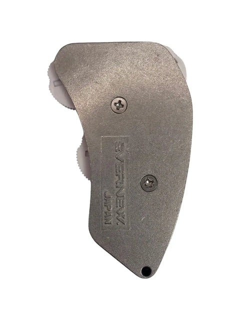 Side view of Aluminum Umpire Indicator With Four Dials For Baseball Scorekeeping And Calls, handheld precision instrument.
