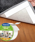 Double Sided Carpet Tape For Rug Security And Easy Removal Keeps Rugs In Place And Grips Hard Floors Without Residue 2 inch x 12 yard