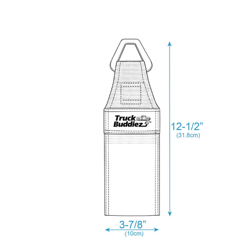 Diagram of Two Pack Truck Bed Anchor Kit For Tailgate, Instantly Secure Your Ratchet Straps And Cargo With Rugged Polyester Webbing
