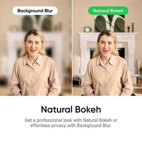 Next Level PTZ 4K Webcam For PC And Mac Serving Smooth As Butter 4K Footage with Natural Bokeh and Background Blur features comparison.