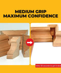 Pro Grade Medium Wood Adhesive Glue For Pros, Clear All Purpose Wood Glue With 4000 Psi Tensile And Shear, Fills Cracks Perfectly