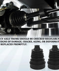 Durable Silicone CV Boot Repair Kit For Front Axle With Waterproof Boot Set And Stainless Steel Clamps Universal Fit