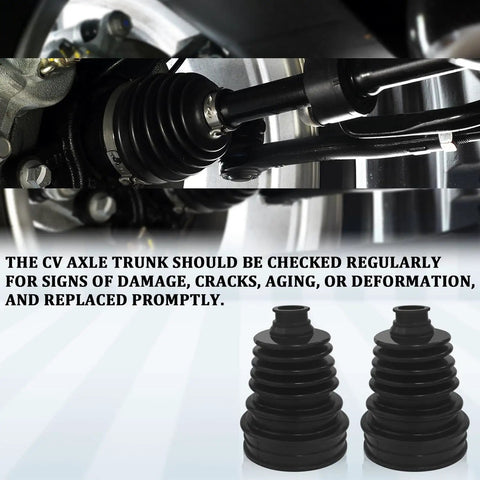Durable Silicone CV Boot Repair Kit For Front Axle With Waterproof Boot Set And Stainless Steel Clamps Universal Fit