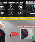 Toyota Touch Up Paint Ruby Flare Pearl 3T3 Kit With 2YD Included shown for car scratch repair