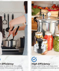 3-Piece Pressure Regulator With 5-Pound Weight Rings For Canning shown on Presto pressure canner beside jars, efficient use