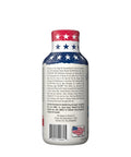 Heavy Hitting Ultrasonic Gun Cleaner 4X Ultra Concentrated Solution 4 Oz bottle with red, white, and blue design, detailed instructions on back.