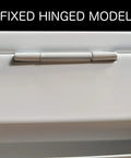 Close-up of the fits 14x24 duct opening steel return air grille with fixed hinged frame for 1 inch filters, vent cover.