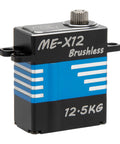 Beefy 12.5 Kg High Torque RC Micro Servo For SCX24 TRX4M And 1:10 And 1:8 Crawlers, Brushless Motor, Metal Gears, Back Wiring, 6V to 8.4V Range