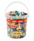 Construction Tip 1200 With 50 Percent Craft Tip Block For Kids Ages 3 And Up in bucket with colorful pieces