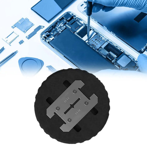 360 Degree High Temperature Rotatable Chip Fixture for mobile motherboards with steel clamping plate for precise soldering