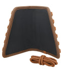 Rugged Leather And Canvas Gun Buttstock Cheek Rest Riser With Shell Holder For Scoped Rifle Brown Color One Inch Cheek Pad Non Slip Cushion
