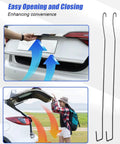 Honda Accord Beefed Up Trunk Lid Torsion Spring Kit With Clips 2 Pack Replacement for 2008 to 2010 3 5L and 2010 to 2012 2 4L