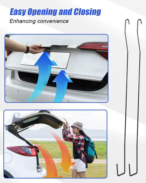 Honda Accord Beefed Up Trunk Lid Torsion Spring Kit With Clips 2 Pack Replacement for 2008 to 2010 3 5L and 2010 to 2012 2 4L