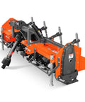 90 Inch Heavy Duty Rotary Tiller With Gear Drive And Pto Shaft Included, 3 Point Hitch Cat 2, Slip Clutch, For 50 To 90 Hp Tractors