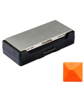 Double Sided Diamond Knife Sharpener Stone With Coarse 325 Grit And Extra Fine 1200 Grit, Storage Case Displayed