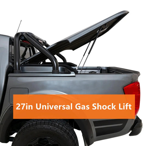 Rock Solid Beefy 27 Inch 45 Lb Gas Strut Lift Support For Truck Bed Tonneau Cover Pickup Hatch Tailgate Direct Swap Hydraulic Shock Cylinder
